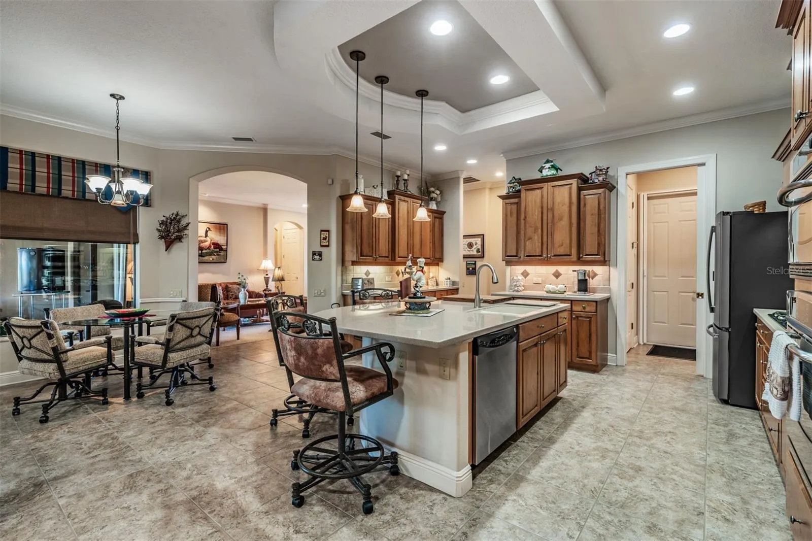 Gourmet kitchen is HUB of the home!