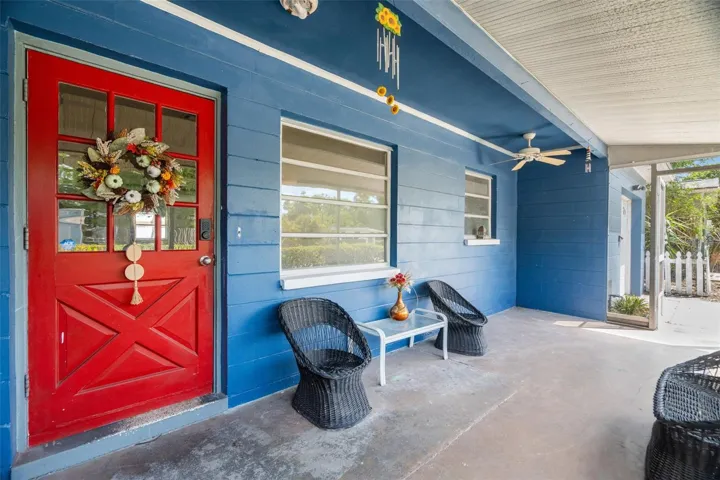 Front patio