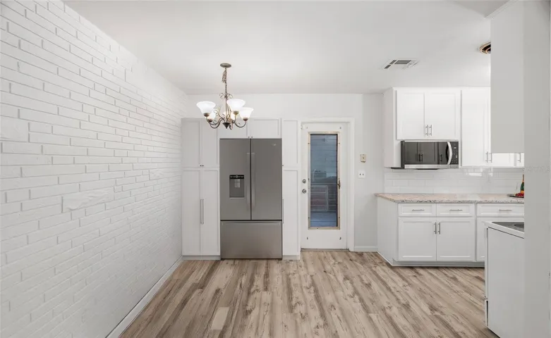 Ai kitchen cabinets and fridge