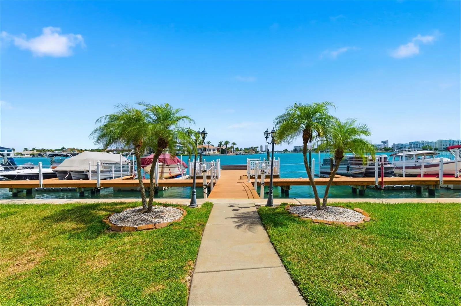 Walkway to the fishing dock