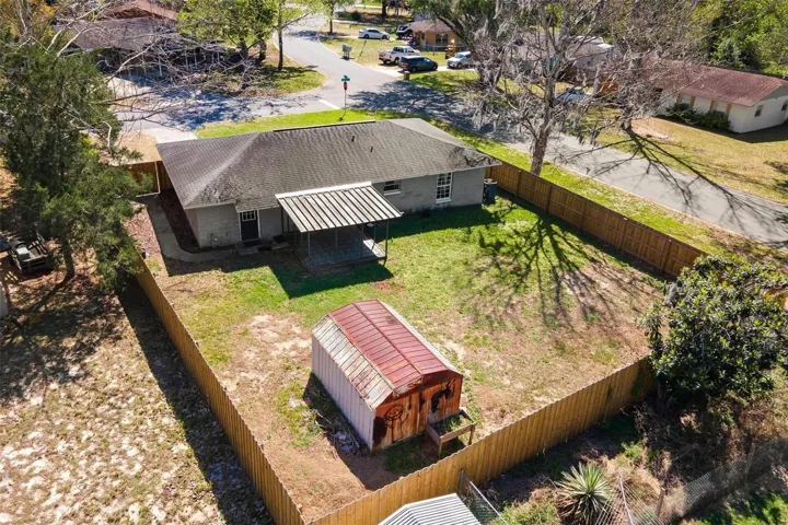 Aerial of home