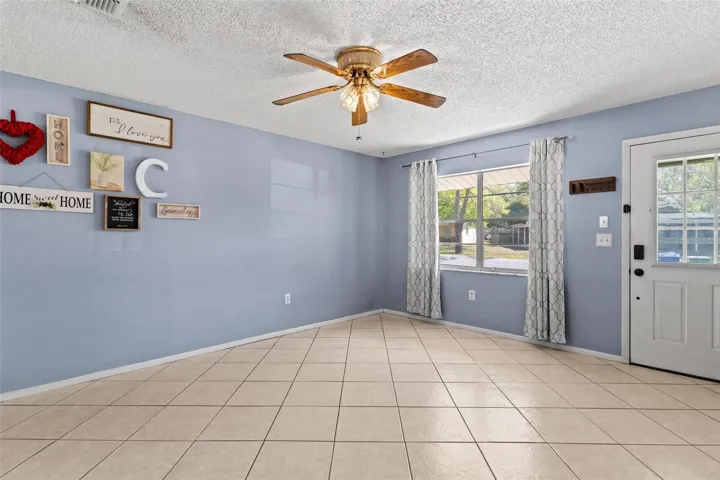 Family Room features tile flooring