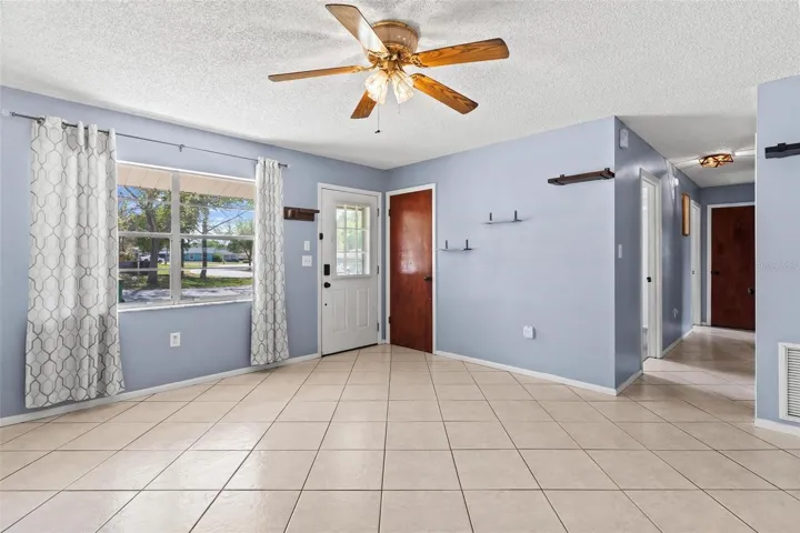 Family Room features tile flooring