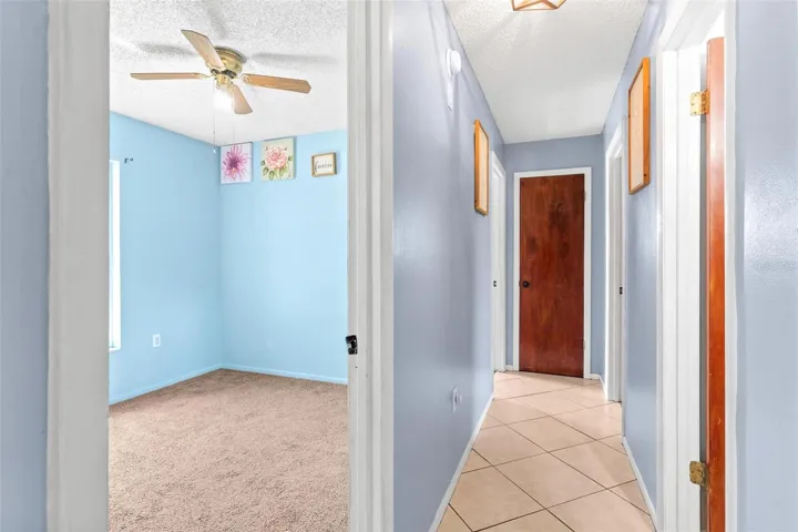 Hallway to bedrooms