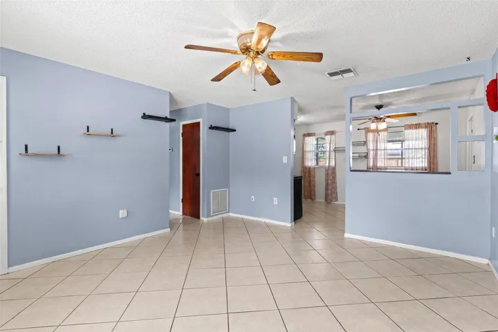 Family Room features tile flooring