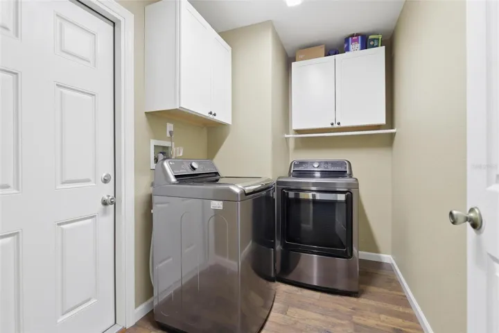 Indoor Laundry Room