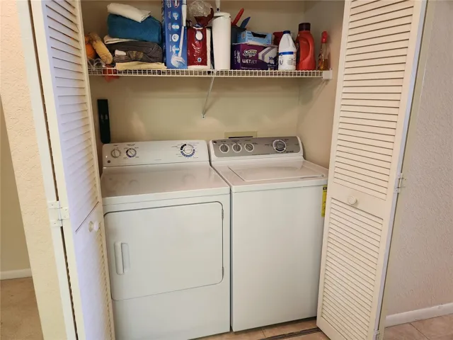 In unit laundry