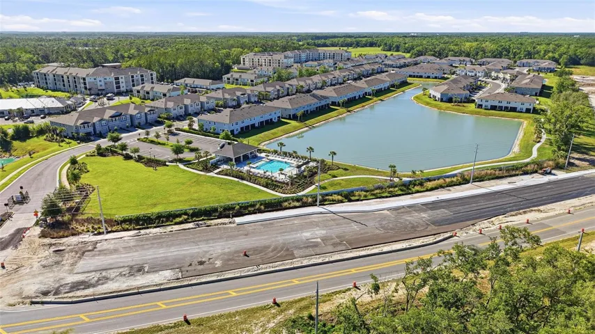 Aerial Of Community