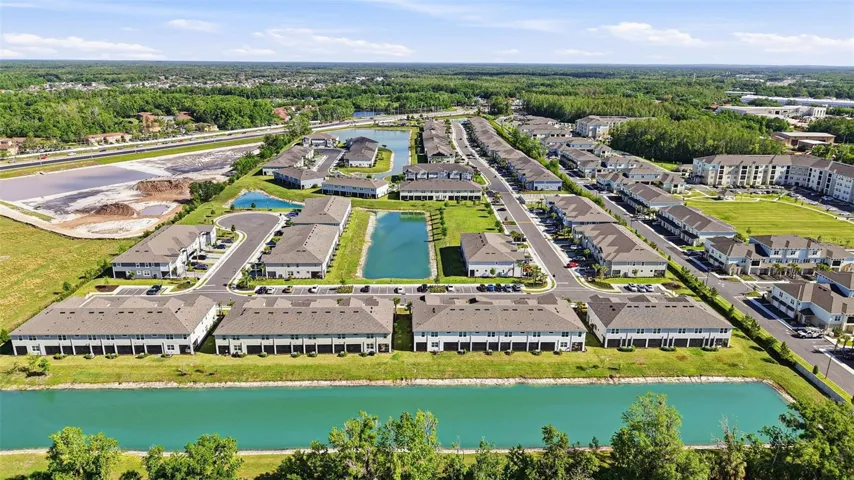 Aerial Of Community