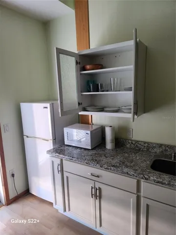 Side B kitchen area