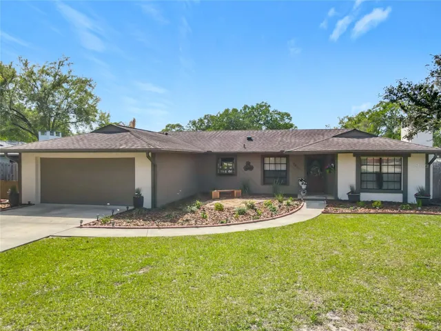 Front of home.