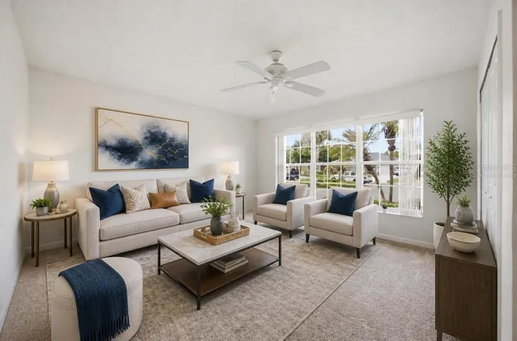 Den/Office/Bonus Room - Virtually Staged as Den