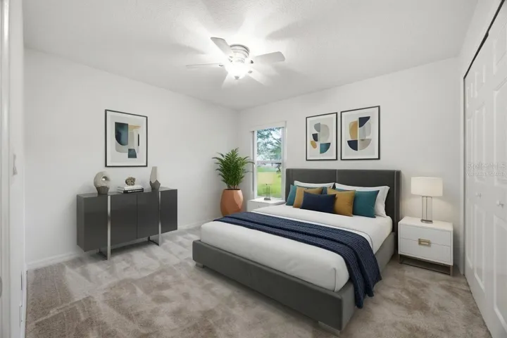 Bedroom 2 - Virtually Staged as Bedroom
