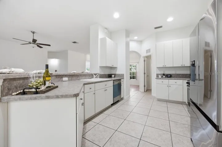 Lots of Counter Space, Large Pantry & long Breakfast Bar