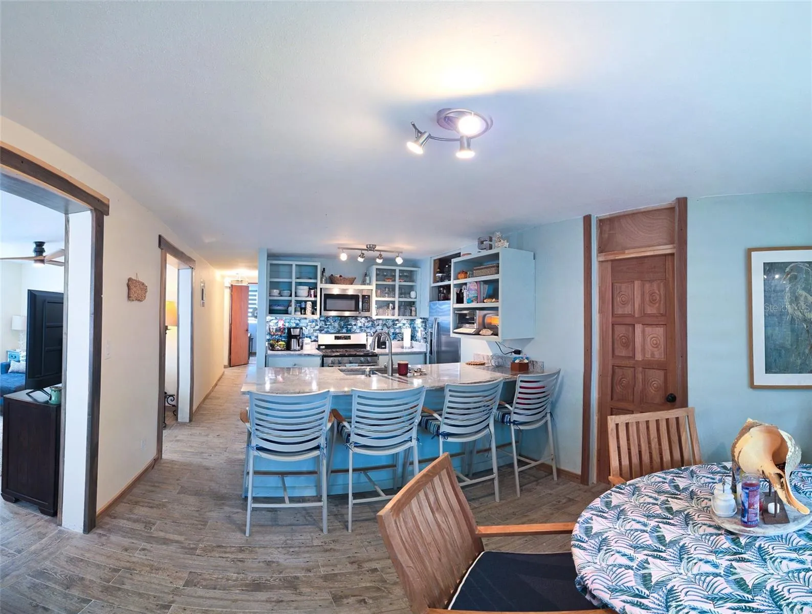 Remodeled kitchen