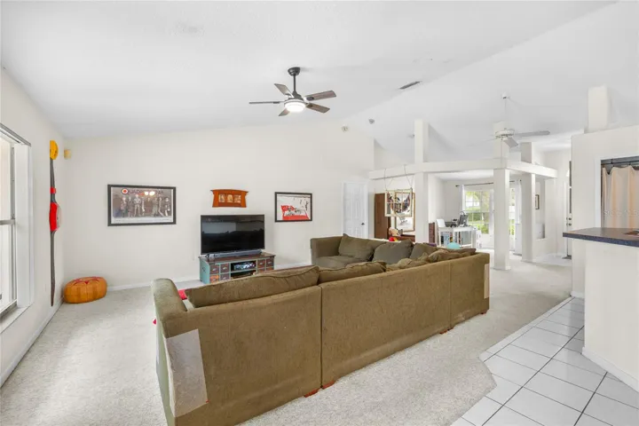 Family Room looking toward front of the house