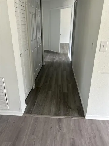 Hall to bedroom & baths