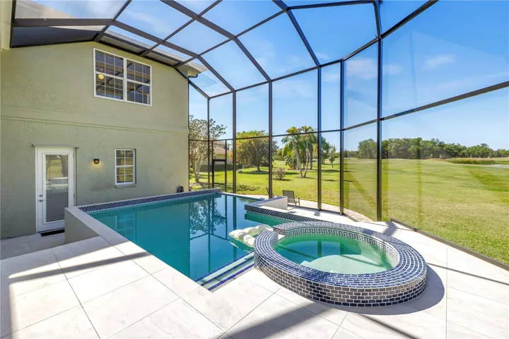 Fountain and Pool - What a View!