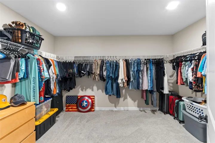 Hugh his and her closet