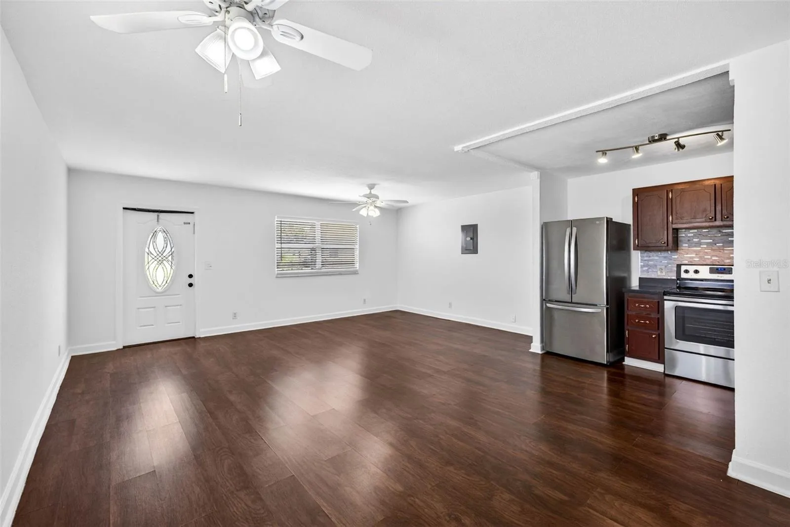 Open Living, Dining &amp; Kitchen