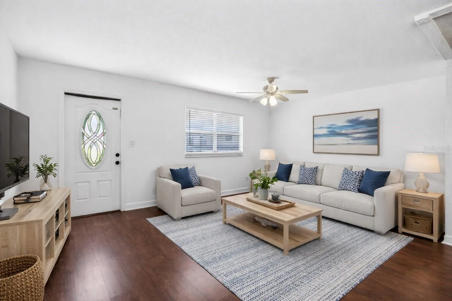 Living Room - Virtually Staged