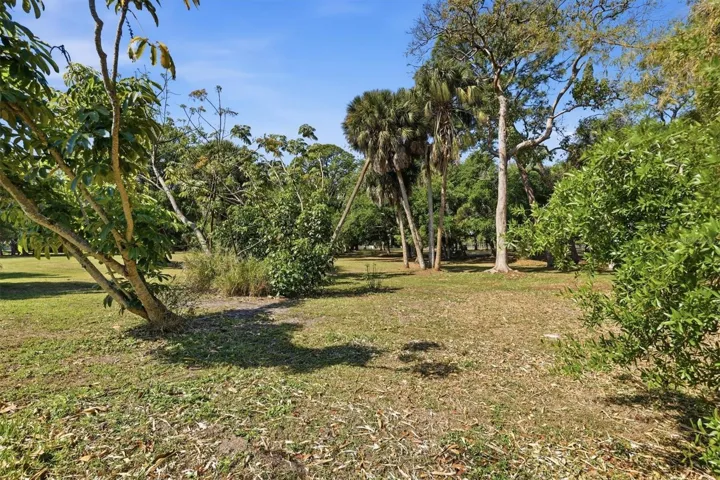 Back view of the property