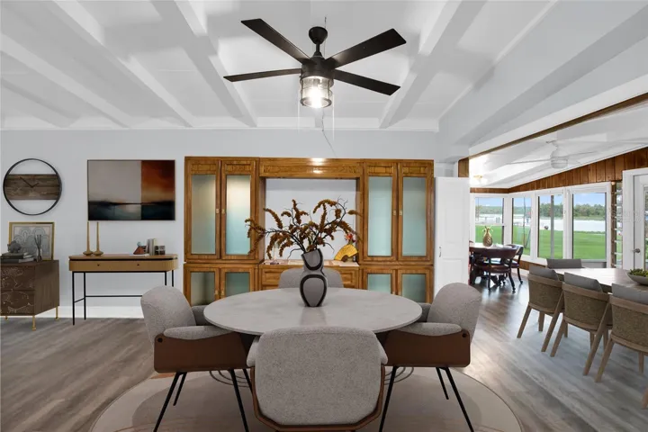 Virtually Staged Dining Rm
