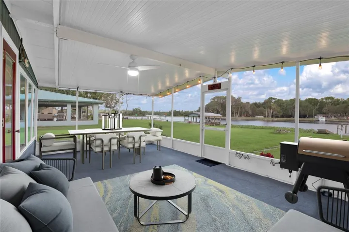 Virtually Staged Lanai