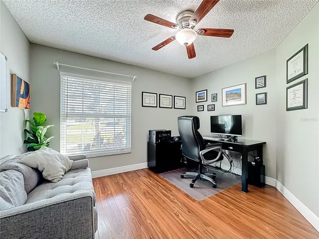Bedroom 4 (Currently used as an additional office.)