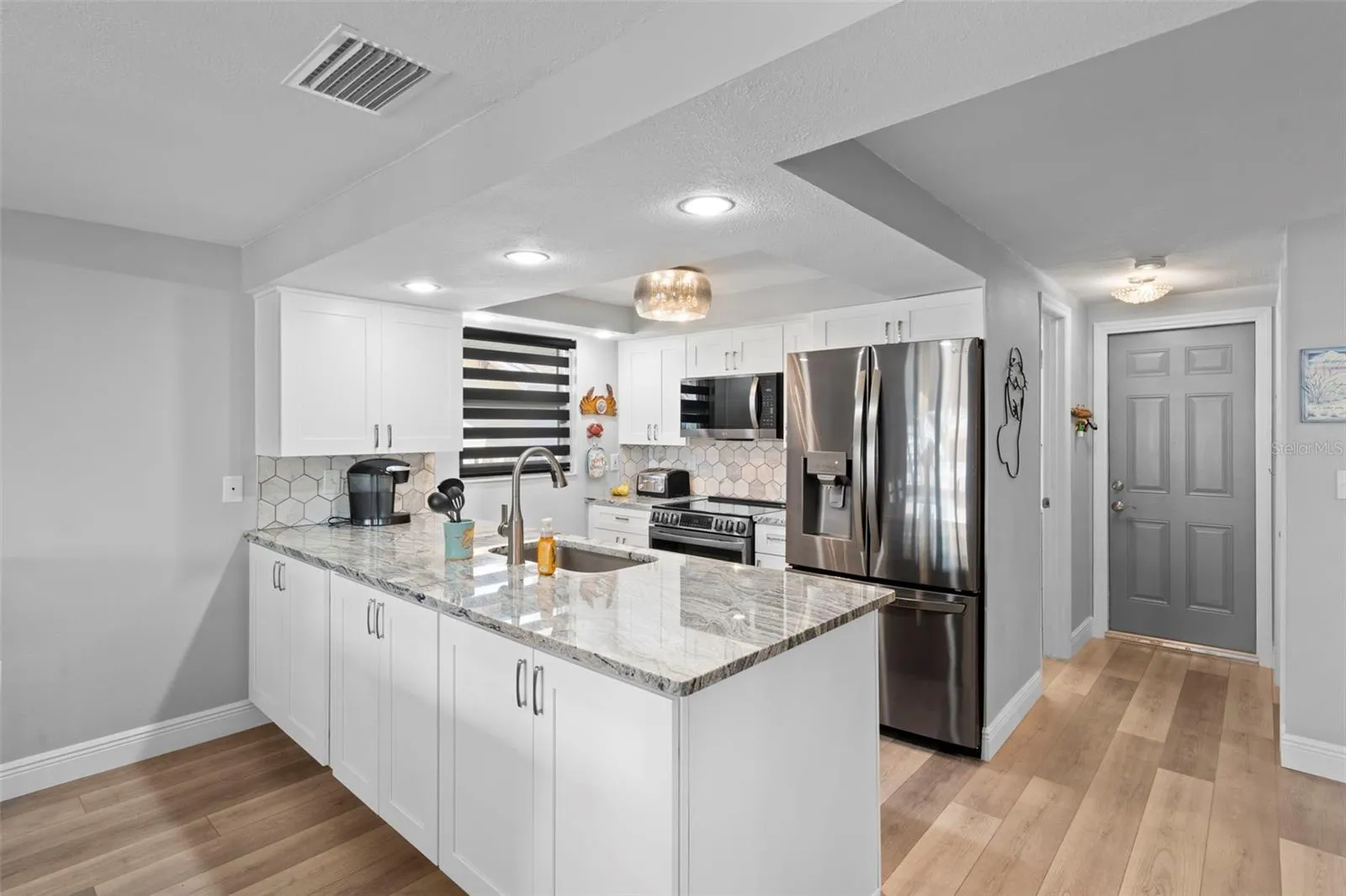 Kitchen with NEW Cabinetry, NEW Granite, NEW Appliances