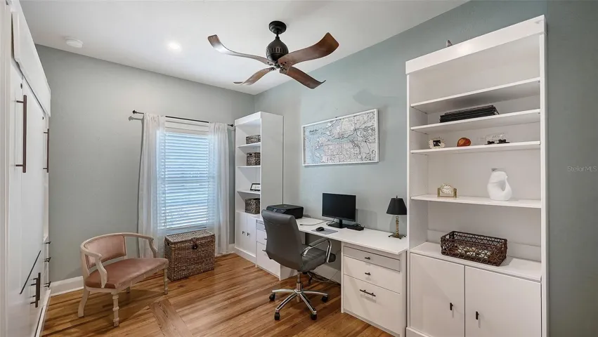 3rd Bedroom with Custom Office Setup