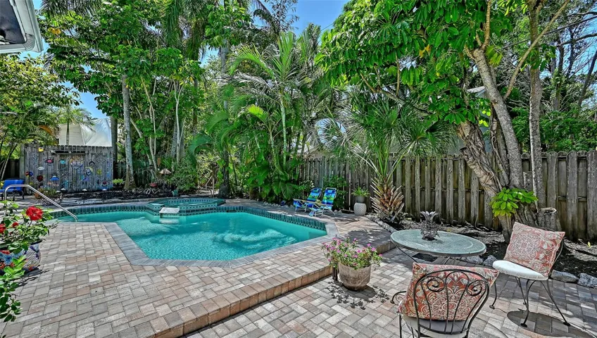 New Pavered Pool Deck Area