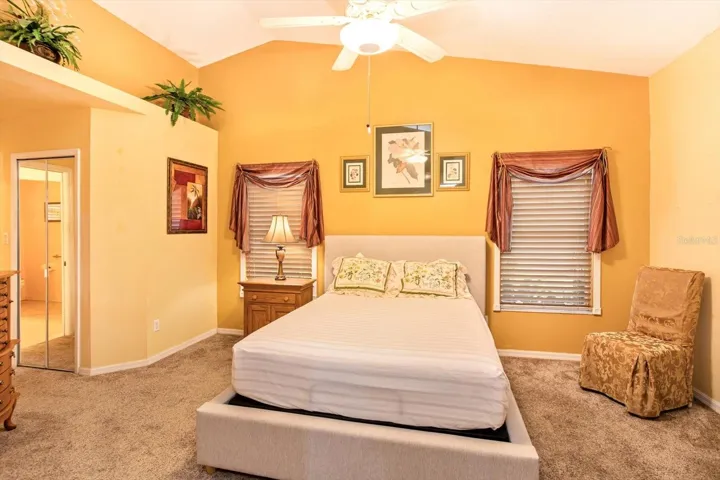 Primary Suite is spacious, plenty of room for your king and all your furniture!