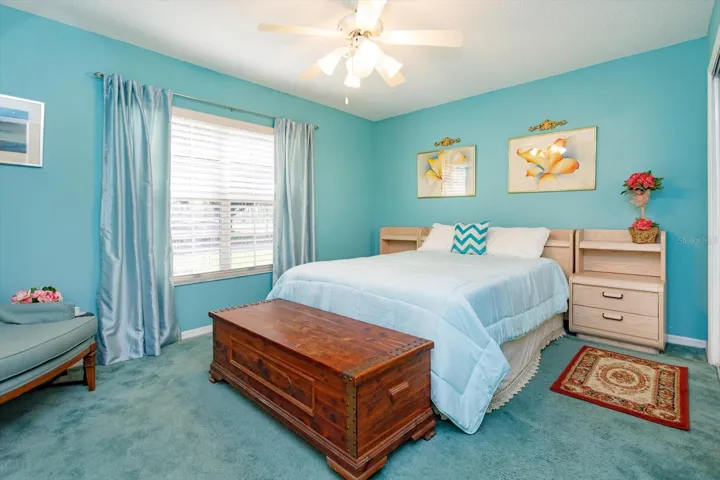 Bedroom 3 has a double door entry.
