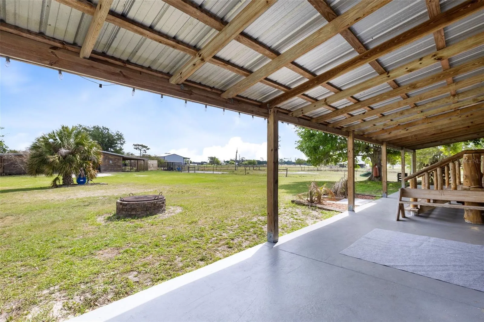 back porch/patio