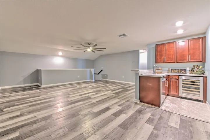 Upstairs loft