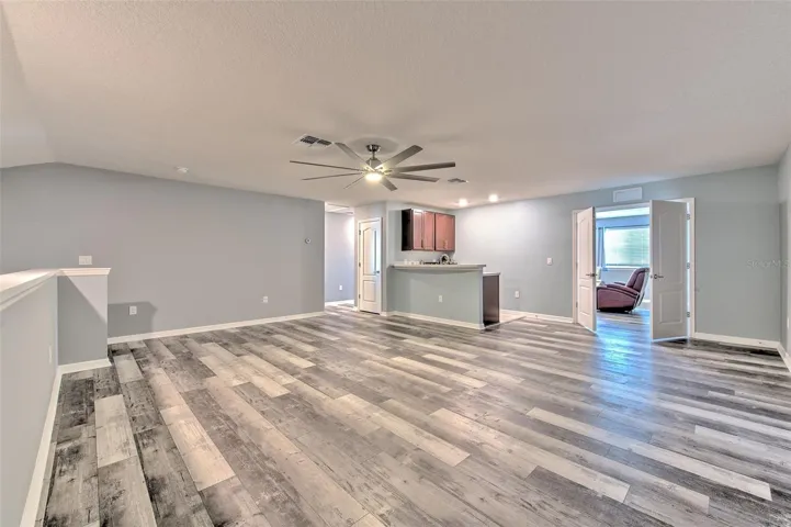 Upstairs loft