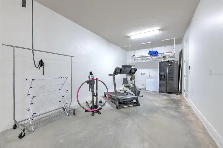 Tandem 3 car garage