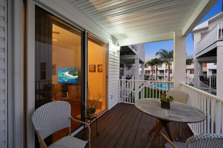 No better way to end a fun filled day at the pool and beach, then from your private outdoor terrace overlooking this beautiful community.