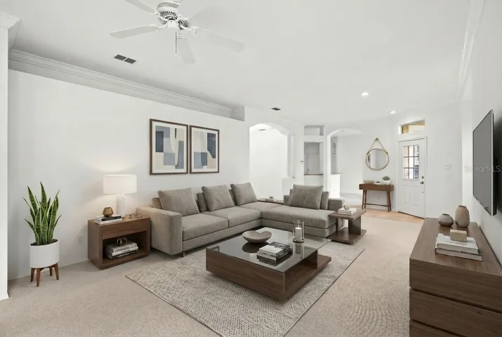Great room Virtual Staging