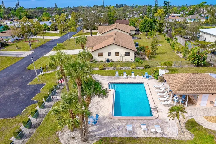 Just a short distance from home to the pool!