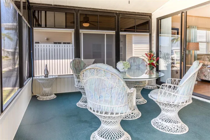 Screened Front Porch