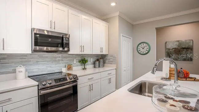 Model home - actual features may vary.