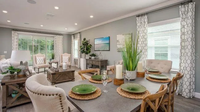 Model home - actual features may vary.