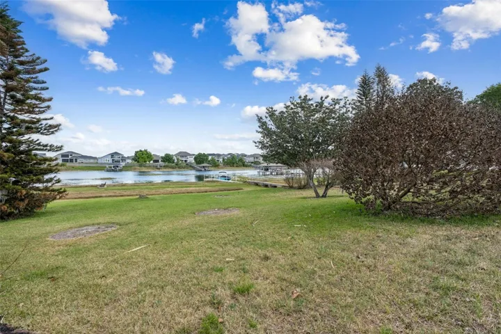 Lake Frontage w/Large Backyard
