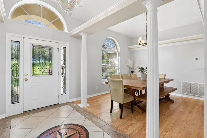 Foyer & Formal Dining Room