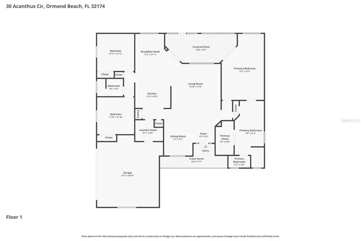 Approximate Floorplan