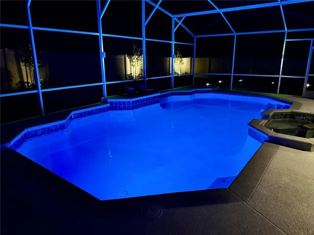 Pool at Night