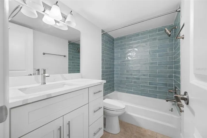 Hallway bathroom