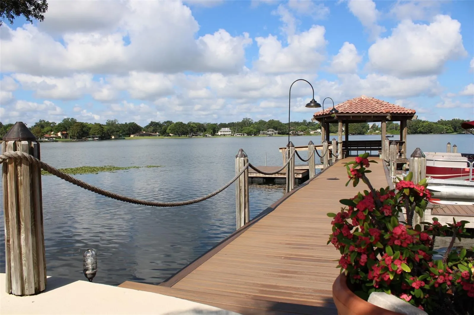 Boat Dock on Lake Pineloch